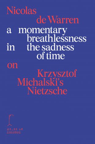 Nicolas de Warren. A momentary breathlessness in the sadness of time (ebook)
